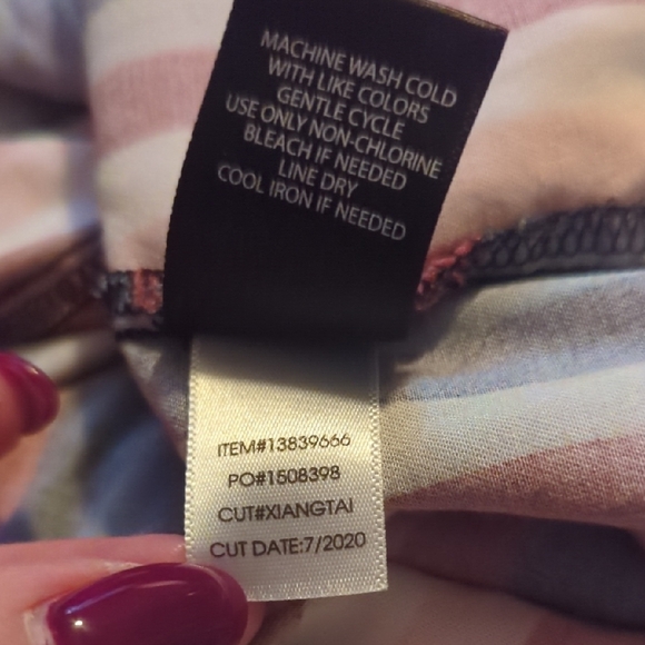 Torrid Challis Striped Button Down Shirt Dress 1x(14-16) - Picture 11 of 12